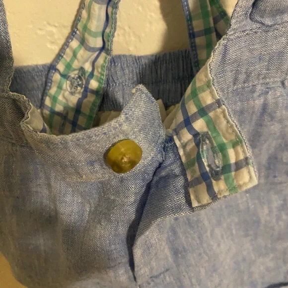 Janie and jack shorts with suspenders (6-12 Months) - Picture 4 of 10